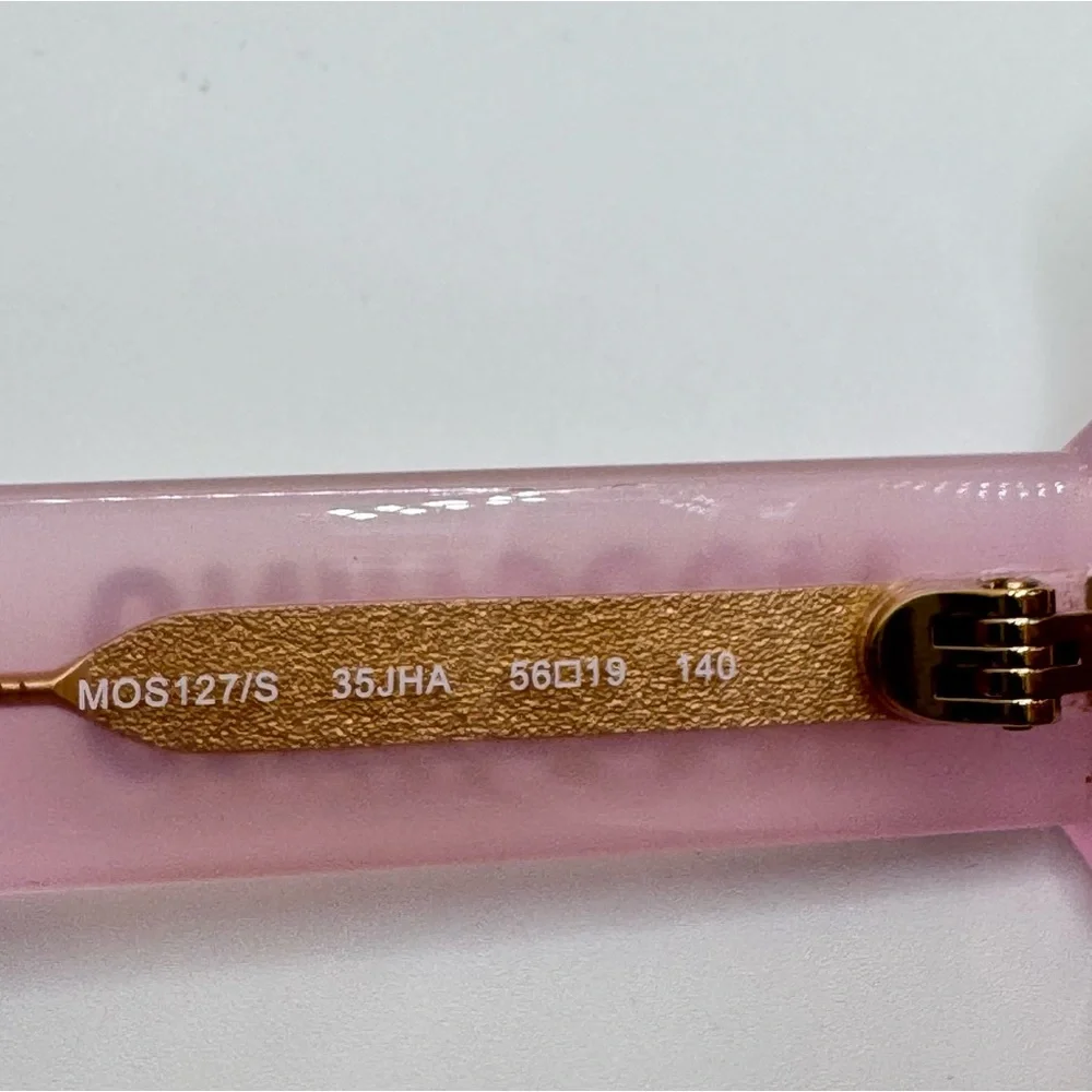 Moschino - pink Translucent sunglasses MOS 127/S 35JHA - 56-19-140 - Picture 3 of 14